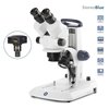 Euromex StereoBlue 7X-45X Binocular Lab & Higher Ed. Stereo Zoom Microscope w/18MP USB 3 Digital Camera SB1902-18M3